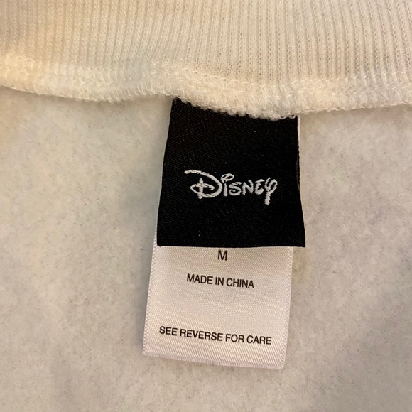 DISNEY Mickey Mouse Cropped Sweatshirt Med - Picture 4 of 7